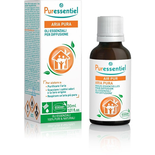Pureessentiel Miscela Diffusione Aria Pura Certificata Ecocert 30ml