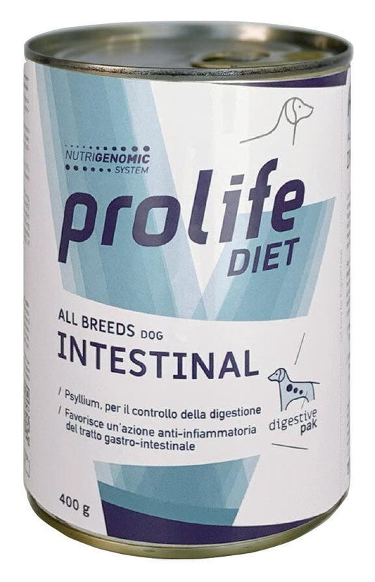 Prolife Diet Dog Intestinal All Breeds Cibo Umido Per Cani Lattina 400g