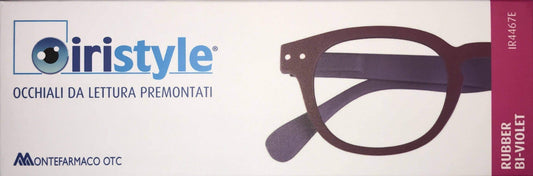 Iristyle Occhiali Da Lettura +2,00 Rubber Bi-Violet