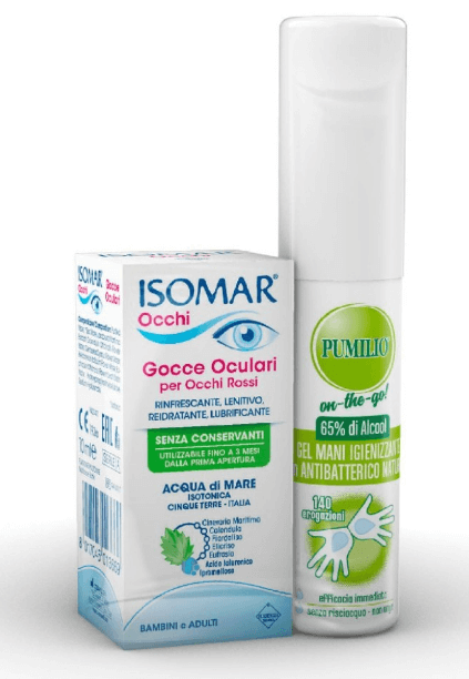 Isomar Gocce Oculari per Occhi Rossi 10ml + OMAGGIO