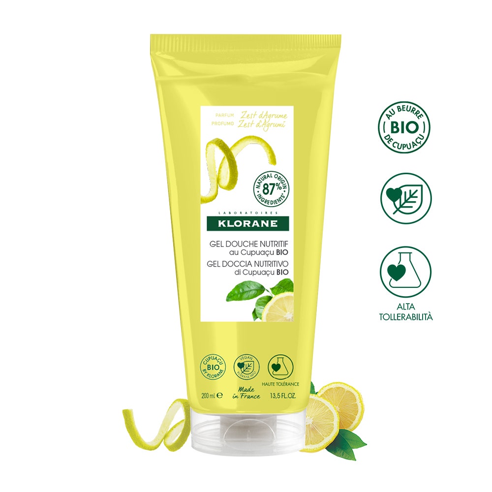 Klorane Gel Doccia Zest D'Agrumi 200ml