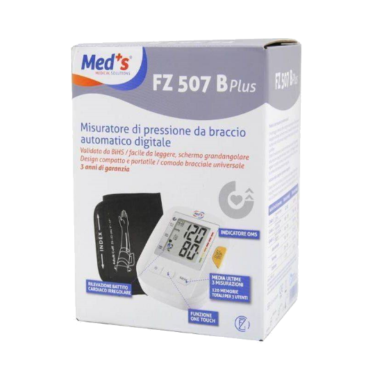 Med's Misuratore Di Pressione FZ 507 B Plus 1 Pezzo