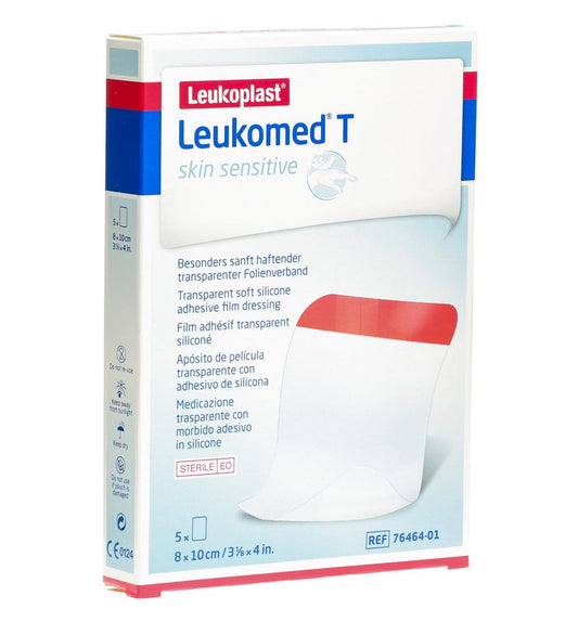 Leukomed T Plus Medicazione Post Operatoria Trasparente Impermeabile 8x10cm 5 Pezzi