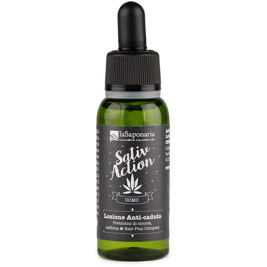 La Saponaria Sativaction Lozione Anticaduta Capelli Uomo 30ml
