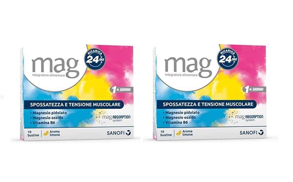 Mag Ricarica 24 ore 10+10 bustine Pacco Doppio