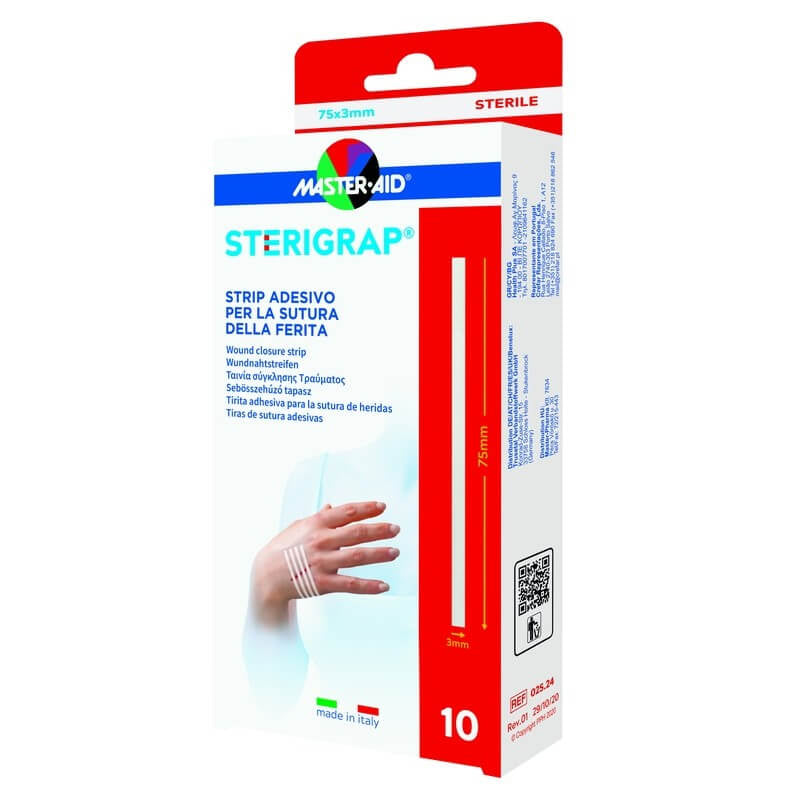 Master-Aid Cerotti Sterigrap 75x3mm 10 pezzi