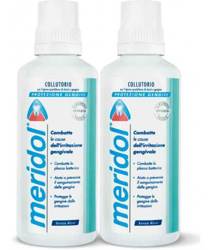 Meridol Collutorio Senza Alcol 400ml+400ml
