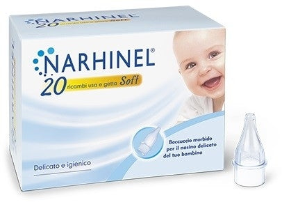 Narhinel 20 Ricambi Usa e Getta per Aspiratore Nasale