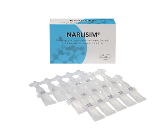 Narlisim Soluzione Nasale 10 Flaconcini Monodose Richiudibili Da 2 Ml L'uno