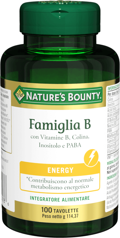 Nature's Bounty Famiglia B 100 tavolette