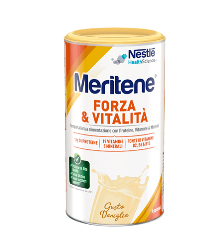 Nestlé Meritene Polvere Vaniglia Forza e Vitalità 270g