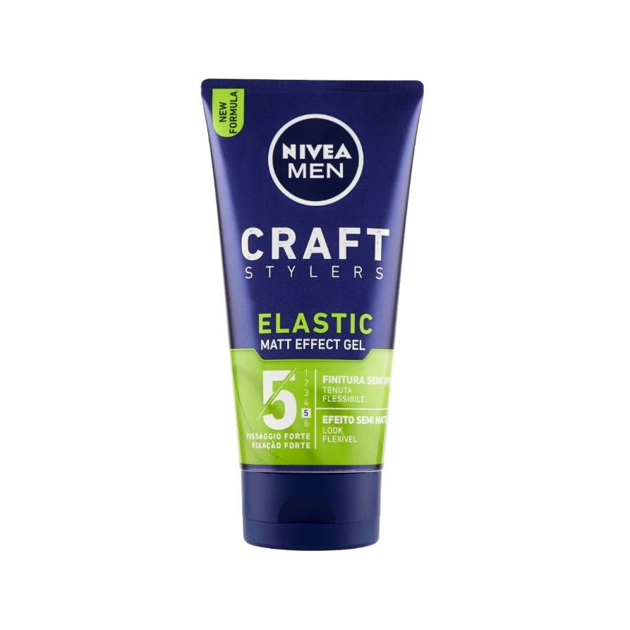 Nivea Men Styling Gel Elastic Gel per la Cura Capelli a Lunga Tenuta con Resistenza Elastica 150ml