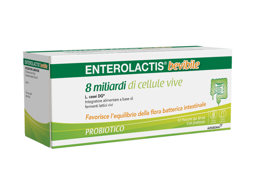 Enterolactis Bevibile 12 Flaconcini 10ml