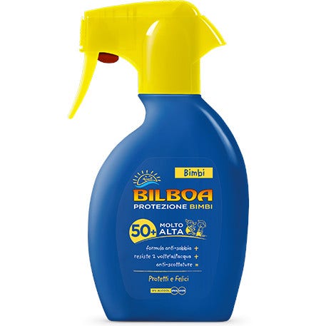 Bilboa Protezione Solare Bimbi Spray Trigger SPF50+ 250ml