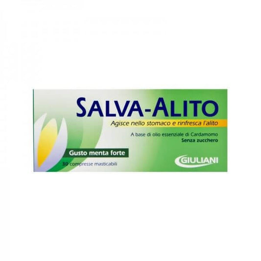Salva Alito Giuliani gusto Menta 30 compresse