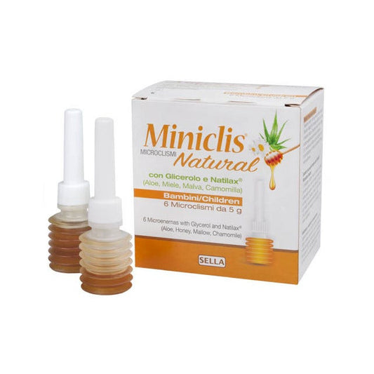 Miniclis Natural Md Bb 6pz