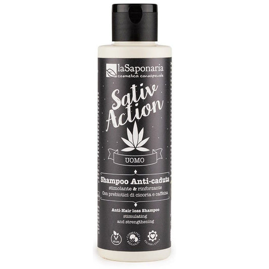 La Saponaria Sativaction Shampoo Anticaduta Uomo 150ml