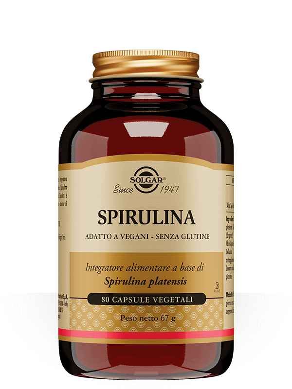 Solgar Spirulina 80 capsule vegetali