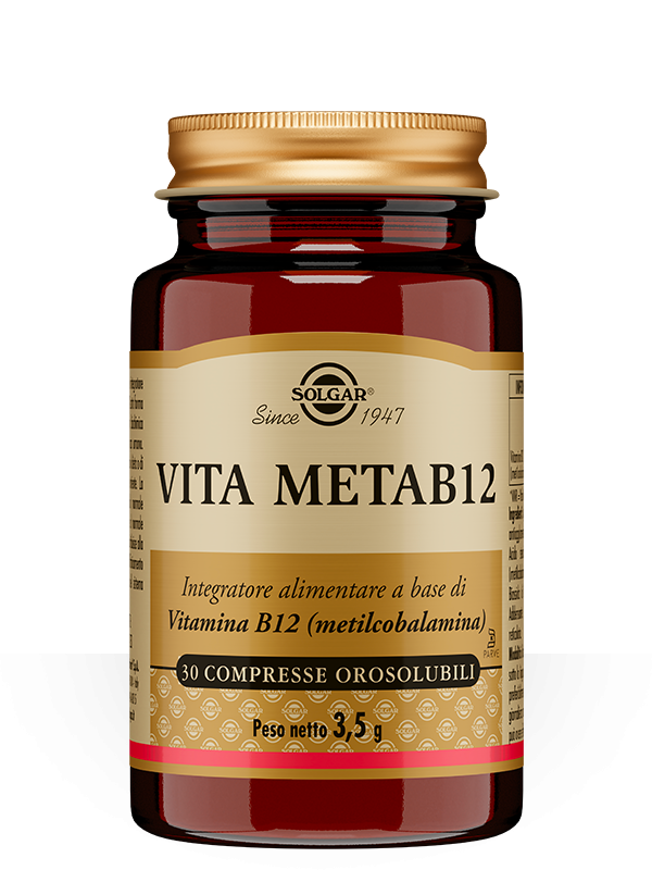 Solgar Vita MetaB12 30 compresse orosolubili