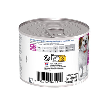 Hill's Science Small&Mini Mousse Adult Alimento Per Cani Con Manzo Scatoletta 200g