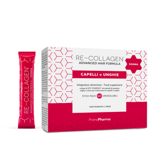 Re-Collagen Advanced Hair Formula Donna Unghie E Capelli 60 Stick