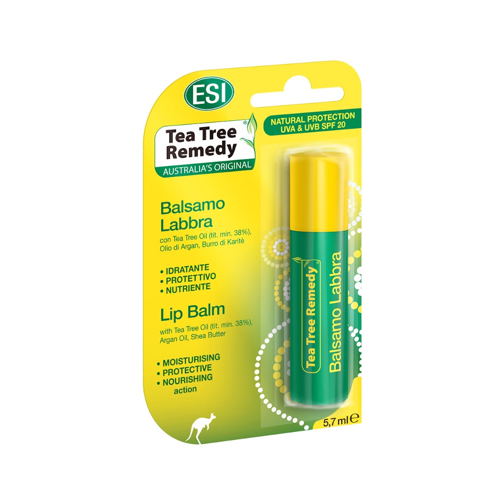 Esi Tea Tree Remedy Balsamo Labbra SPF20