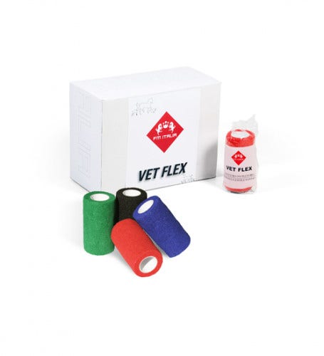 FM Italia Benda Vet-Flex Viola per Cavalli 10cmx4,5