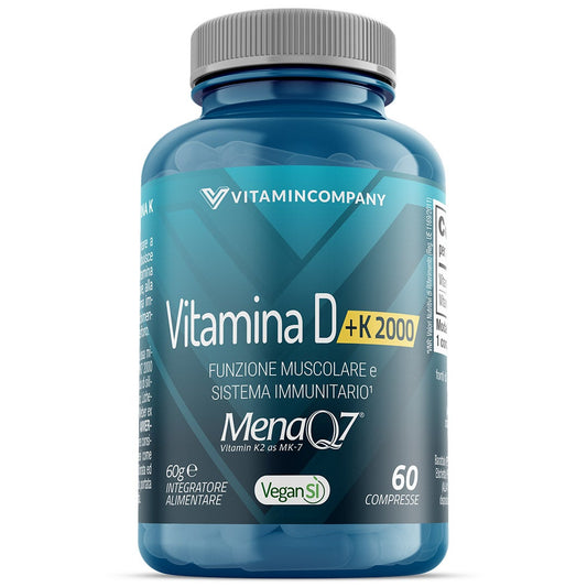 Vitamincompany New Vitamina D+K 2000 60 Compresse
