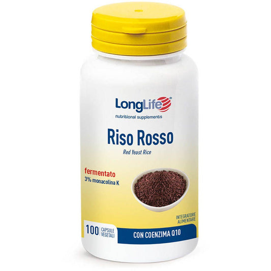 Longlife Riso Rosso 100 Capsule Vegetali