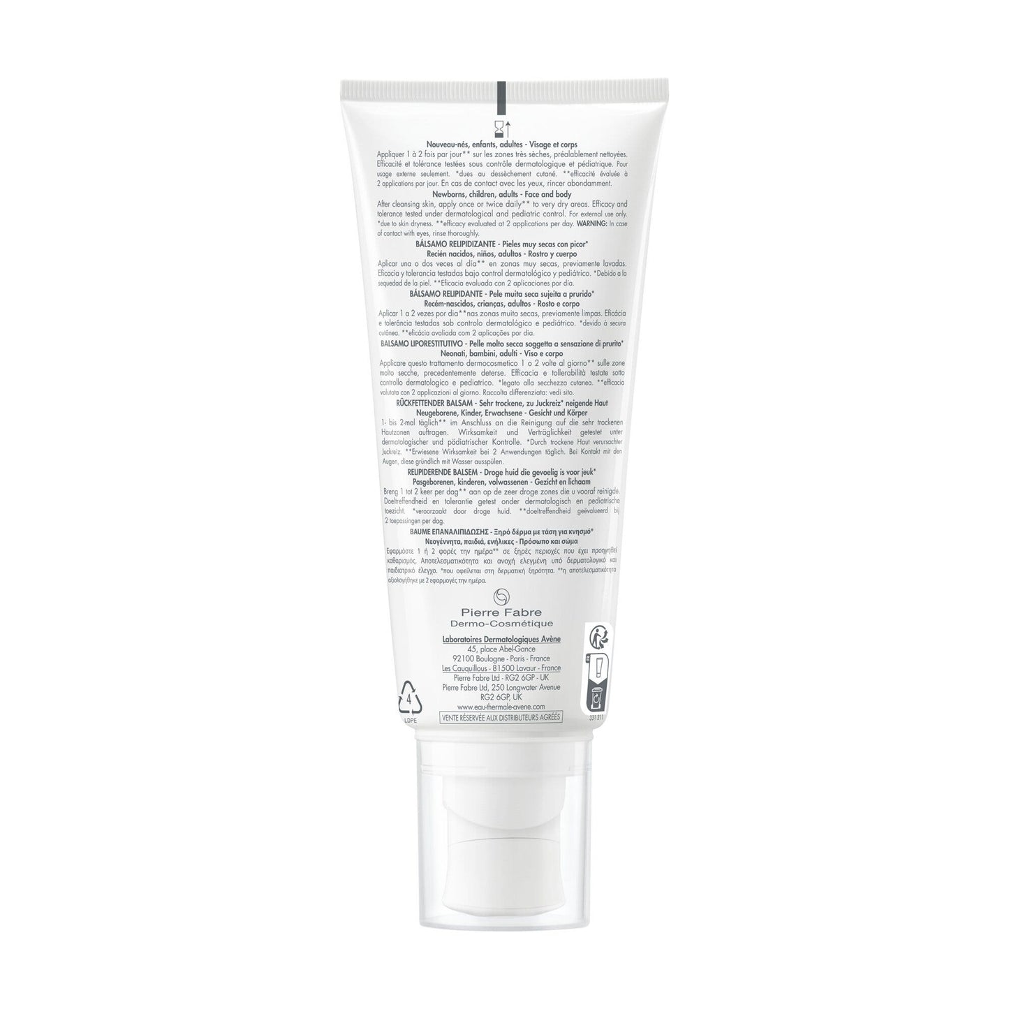 Eau Thermale Avene Xeracalm Ad Balsamo Liporestitutivo 200ml