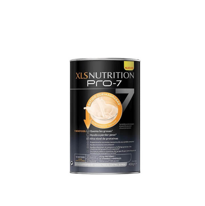 XLS Nutrition Pro 7 Shake Bruciagrassi Vaniglia e Agrumi 400gr