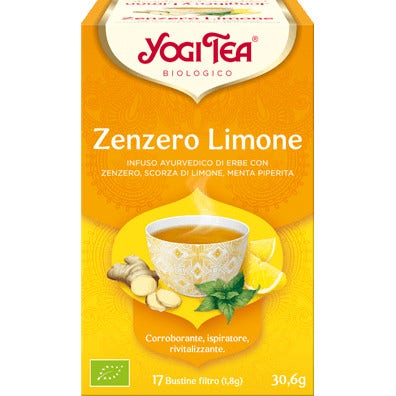 Yogi Tea Zenzero Limone Infuso 30,6g