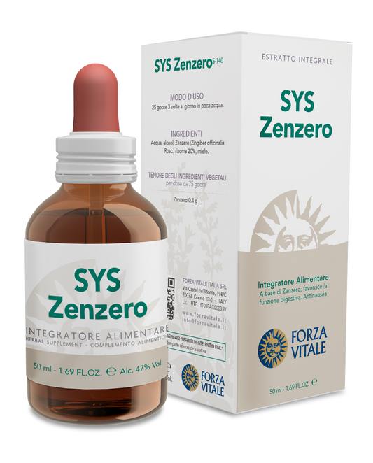 Sys Zenzero Gocce 50ml