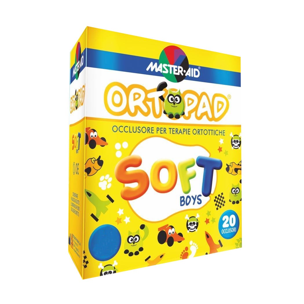Ortopad Soft Boys Cer M 20pz
