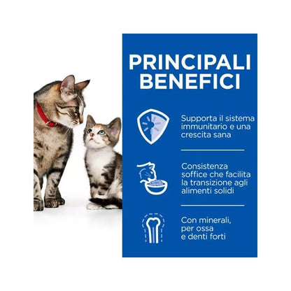 Hill's Science Kitten&Mother Tender Mousse Cibo Umido Per Gatti Scatoletta 85g