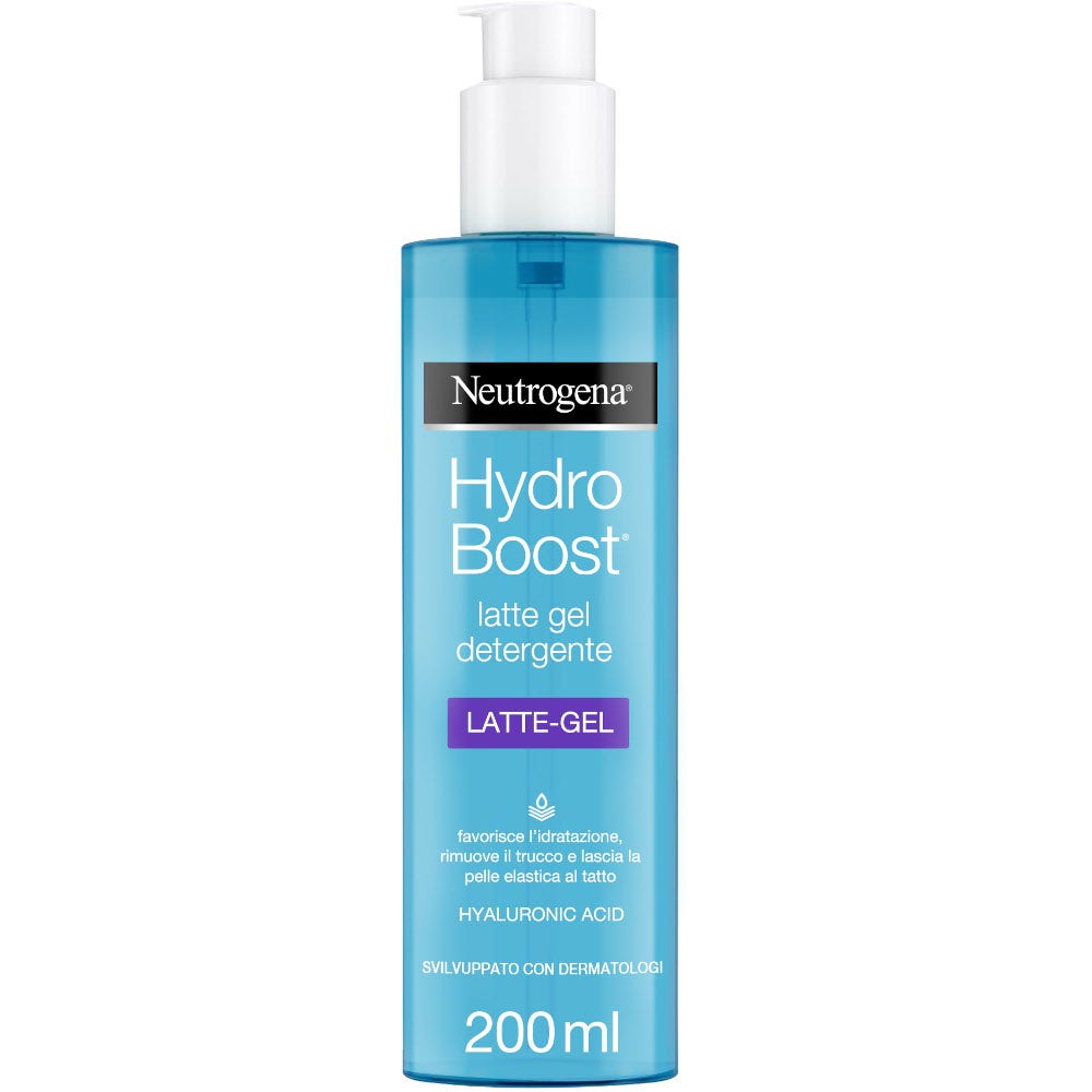 Neutrogena Hydro Boost Latte Gel Detergente 200ml