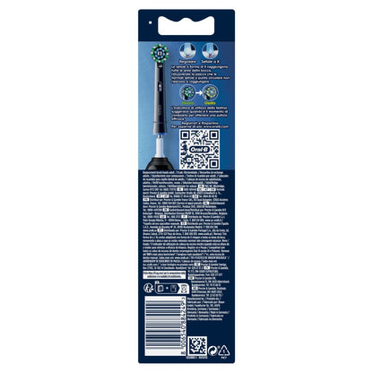 Oral-B Testine Di Ricambio Pro Cross Action Black 3 Pezzi