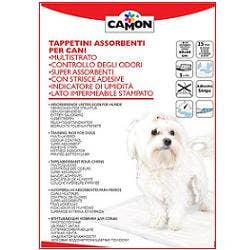 Tappetino Assorbente Per Cani Con Indicatore Umidità 60x60cm 25 Pezzi