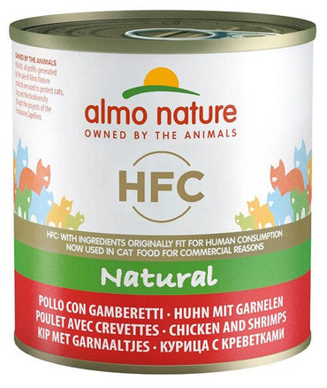 Almo Nature HFC Natural Pollo Con Gamberetti Per Gatti Adulti 280g