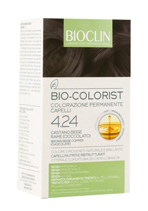 Bioclin Bio Colorist Colorazione Permanente 4.24 Castano Beige Rame