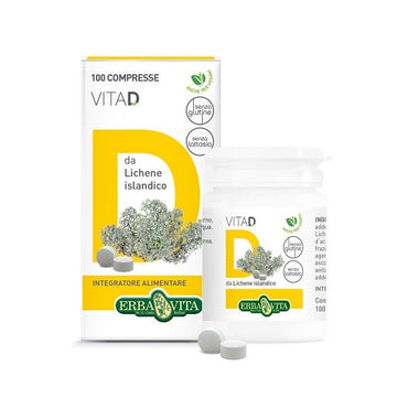Erba Vita Vita D 100 Compresse Orosolubili 20g