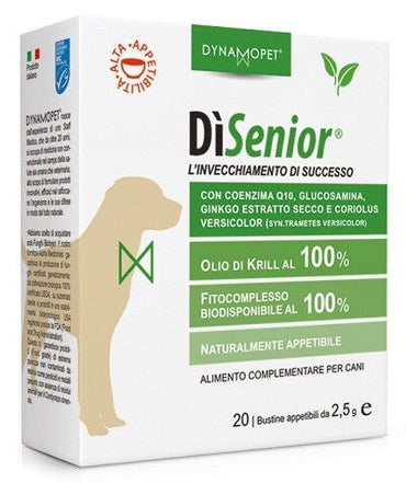 Disenior Alimento Complementare Cani Anziani 20 Bustine 2,5g