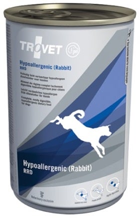 Trovet Hypoallergenic Coniglio RAB/RRD Alimento Dietetico Per Cani 400g