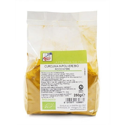 La Finestra Sul Cielo Curcuma Polvere Bio 250g