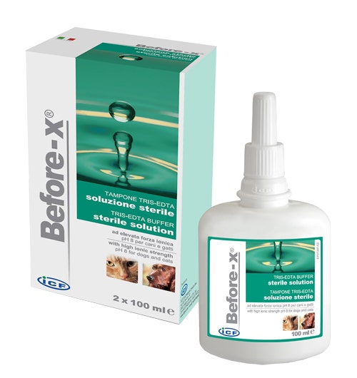 Before-X  Soluzione Sterile Cane/Gatto 2x100ml