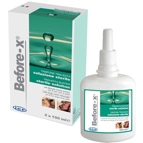 Before-X  Soluzione Sterile Cane/Gatto 2x100ml