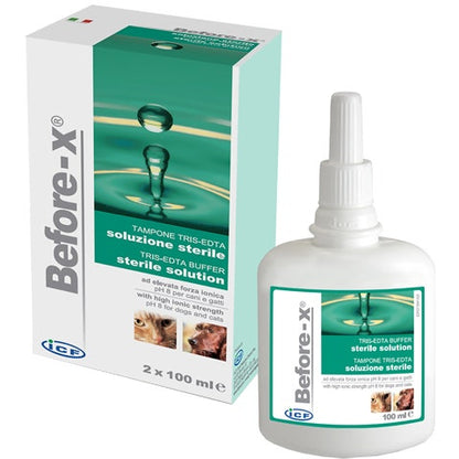Before-X  Soluzione Sterile Cane/Gatto 2x100ml