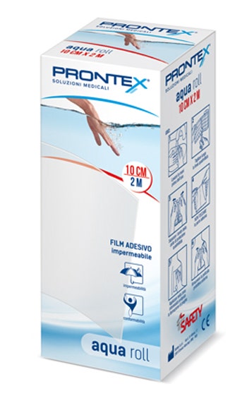 Prontex Aqua Roll Film Adesivo Impermeabile m2x10cm