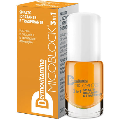 Dermovitamina Micoblock 3 In 1 Smalto Giallo 5ml