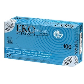 Guanto Nitrile Superficie Microruvida No Talco XL 100 Pezzi